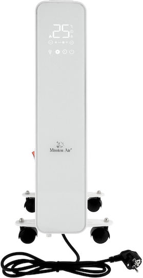 Mission Air Oil Filled Radiator with 6 Slices 1500W