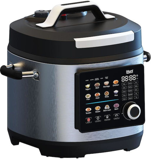 iHunt Multifunktionskocher 1300W mit Gewicht 8l Schwarz