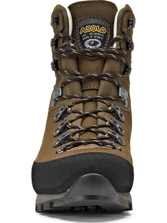 Asolo Nuptse Gv Mm Men's Hiking Boots Waterproof with Gore-Tex Membrane Brown