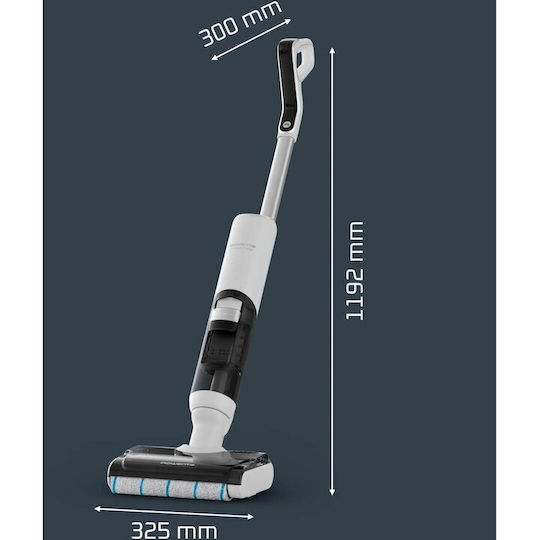 Rowenta X-clean X-clean Aspirator Reîncărcabil 2 în 1 Stick & De Mână Albă