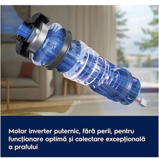 Electrolux Upright Επαναφορτιζόμενη Σκούπα Stick Καφέ