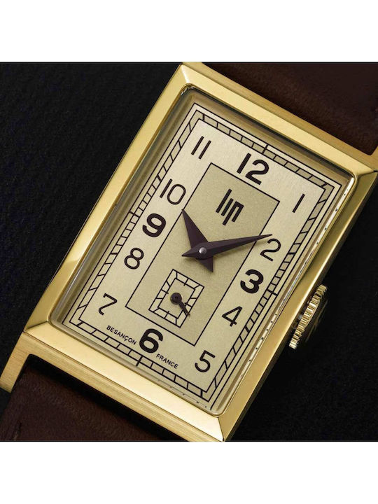 Lip Watches Ρολόι Μπαταρίας με Δερμάτινο Λουράκι