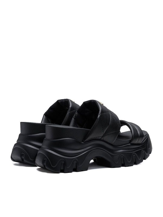 Women's Sandals Flatforms Black