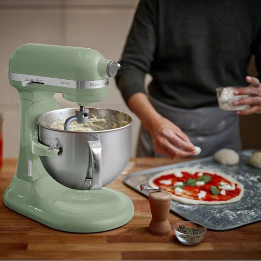 Kitchenaid Artisan Кухненски робот 375W с Неръждаем Казан 5.6lt Зелен
