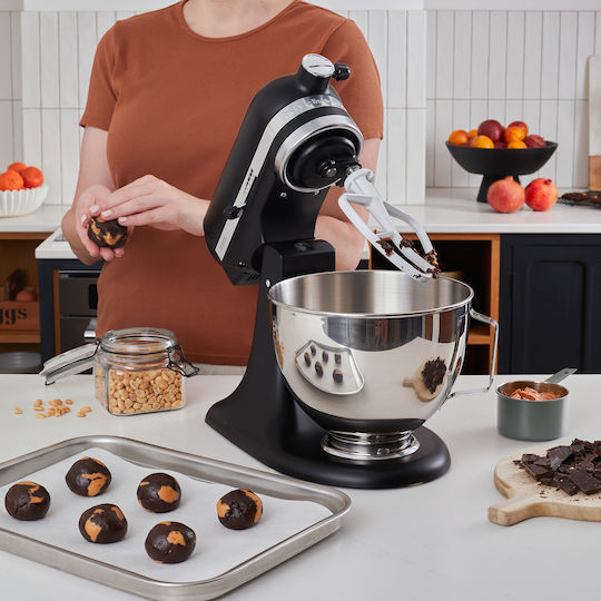 Kitchenaid Mixer Planetar 275W cu Bol din Inox 4.3lt Negru