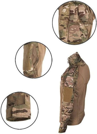 Mil-Tec Combat Shirt Chimera OD Зелен