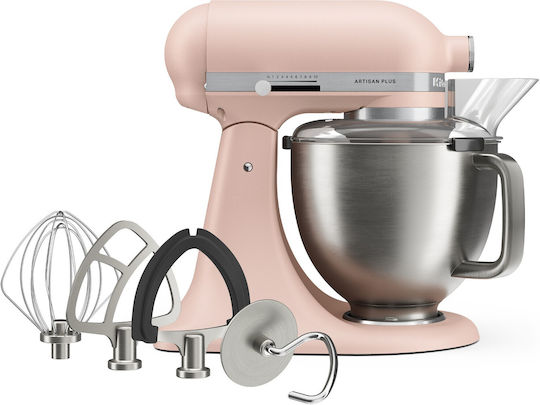 Kitchenaid Mixer Planetar 325W cu Bol din Inox 4.7lt Roz