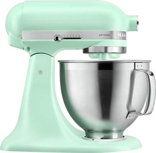 Artisan Tilt-Head Κουζινομηχανή 300W με Ανοξείδωτο Κάδο 4.7lt Spearmint