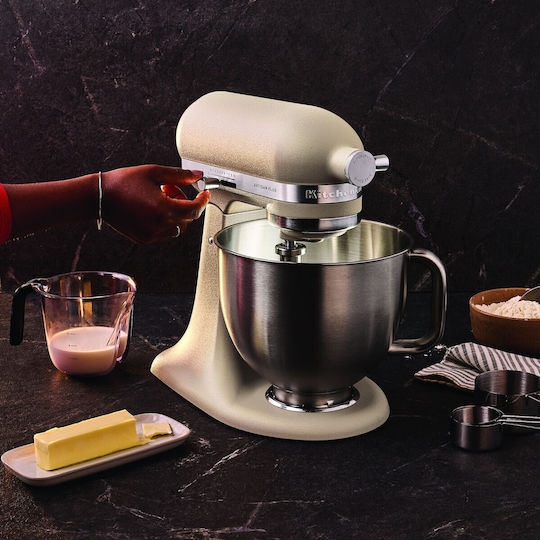 Kitchenaid Artisan Plus Κουζινομηχανή 325W με Ανοξείδωτο Κάδο 4.7lt Oat