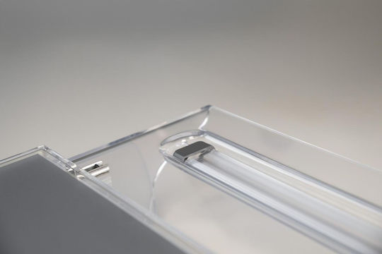 Plastic Paper Cube Holder in Transparent Colour 38x51.5cm 1 Piece