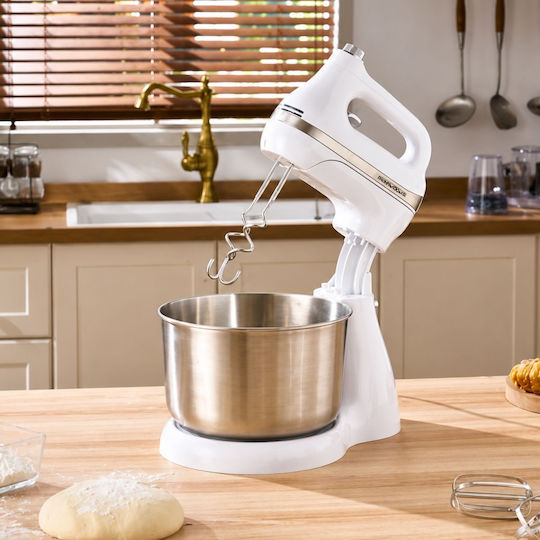 Morphy Richards Stand Mixer 500W with Stainless Bowl 4.3lt