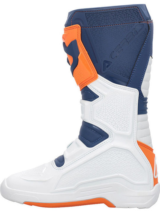 Acerbis X-Team 2.0 Мъжки Мотокрос Ботуши Кожени Blue/Orange