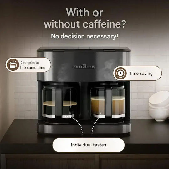 Profi Cook Mașină de cafea cu filtru profesională 1000W cu capacitatea de 3.6lt