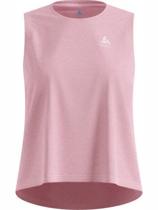 Essential Women's Summer Linen Sleeveless Top Hyper Pink Melange