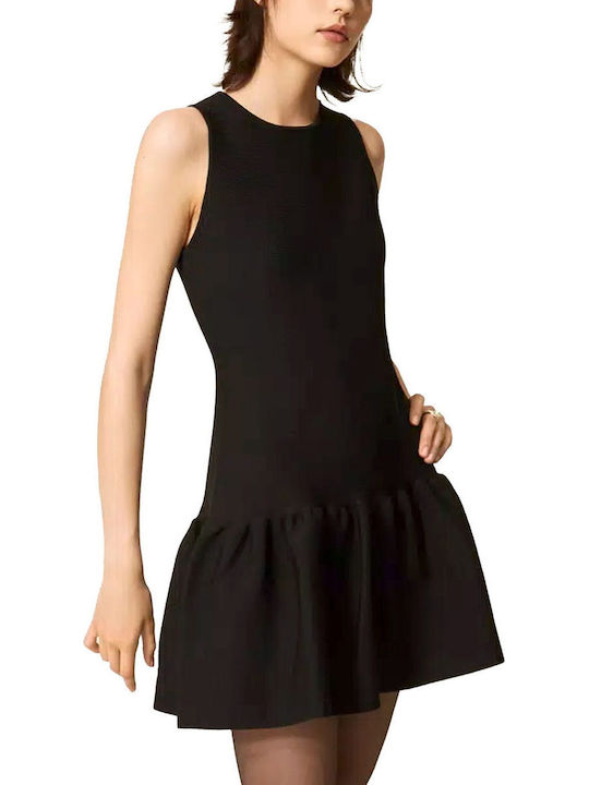 Summer Mini Evening Dress with Ruffles Dress X26