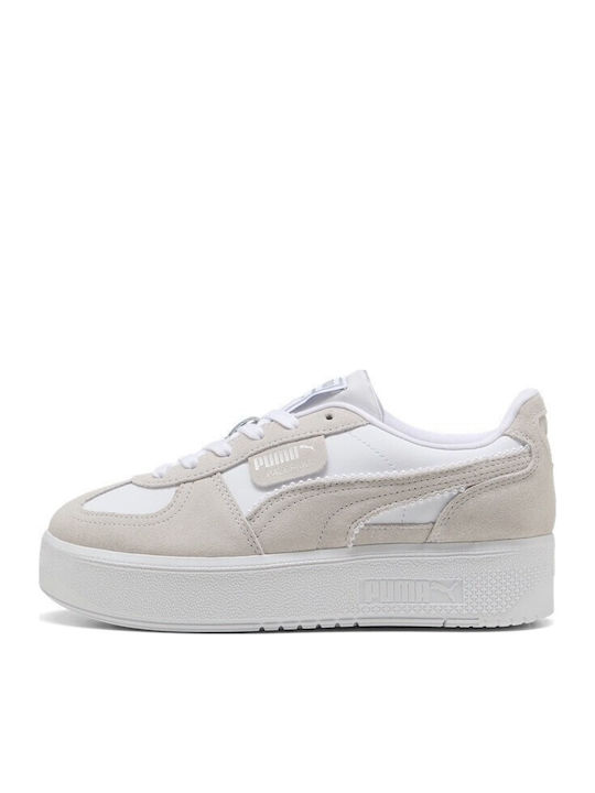 Palermo Elevata Γυναικεία Sneakers Λευκά