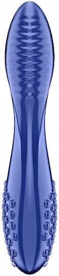 Satisfyer Dildo din sticlă Crystal 2 Strălucitor Transparent
