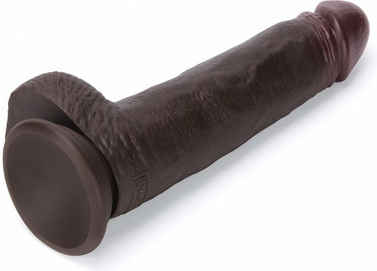 Lovetoy Dildo dublu cu ventuză negru
