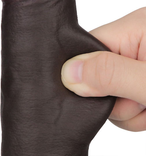 Lovetoy Dildo dublu cu ventuză negru