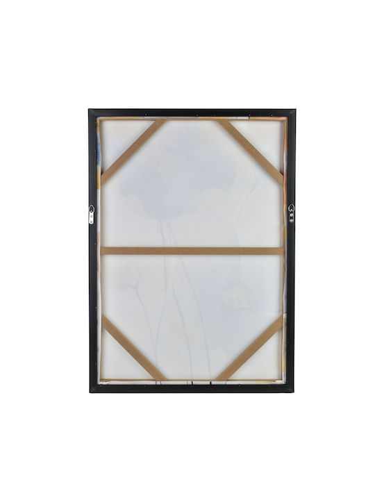 Inga Set 2 Paintings 50x70cm Golden Flowers