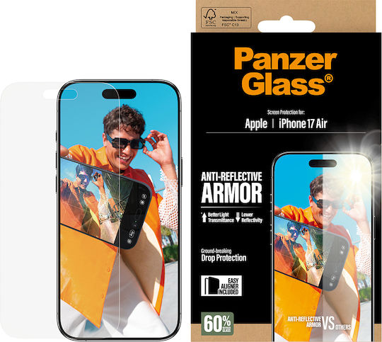 PanzerGlass Anti-Reflective Armor Tempered Glass (iPhone Air) PG55876