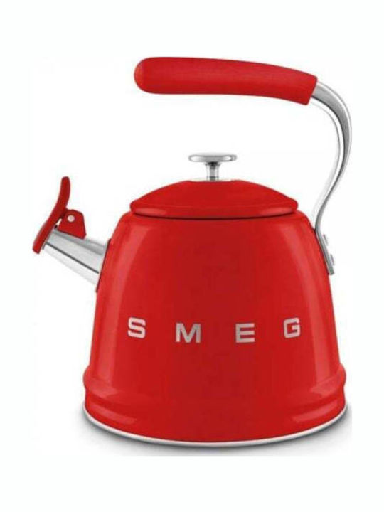 Smeg KönigHOFFER Rostfreier Stahl Teekanne Grau 2300ml