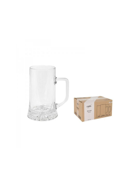 ONIS Set Pahare Pentru Bere Din Sticlă 520ml 6 Bucăți