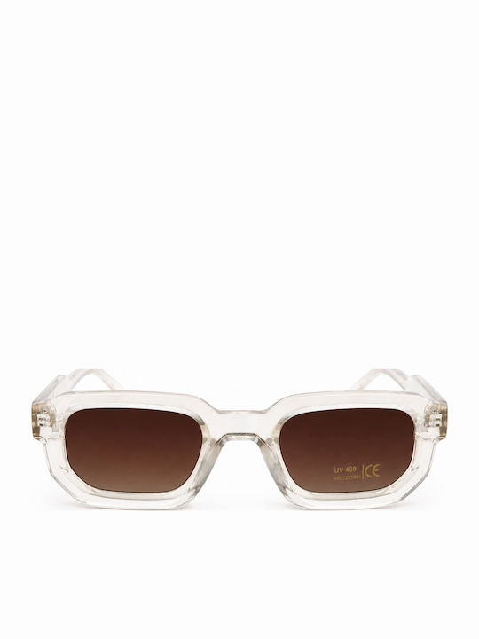 Max Air Women Sunglasses with Transparent Frame and Transparent Lens SA017