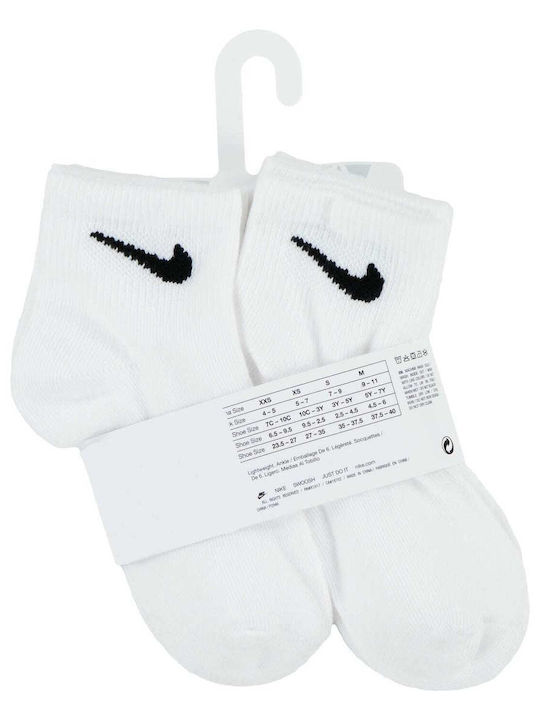 Nike Athletic Kids' Long Socks Basic White 6 Pairs