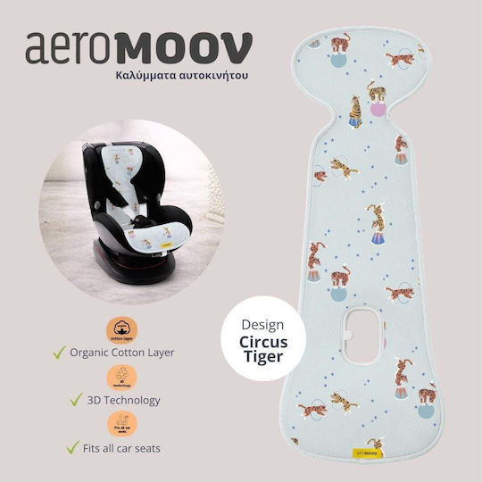 Aeromoov Κάλυμμα Καθίσματος Αυτοκινήτου Πράσινο Αντιιδρωτικό