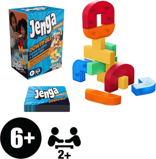 Επέκταση Παιχνιδιού Jenga Downfall για 2+ Παίκτες 6+ Ετών G2892 (EN) Hasbro