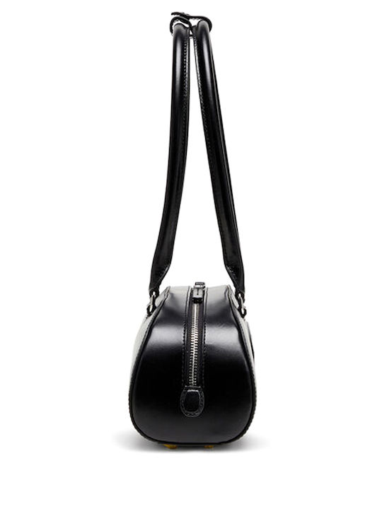 Women's Leather Shoulder Bag Black