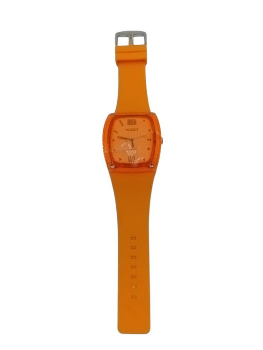 Women's Watch 40mm Battery with Pink Rubber Strap