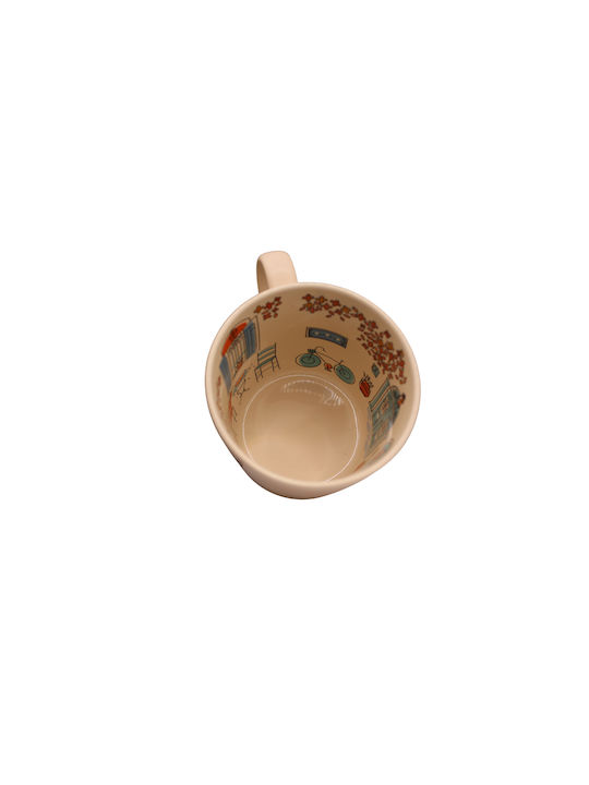Good Morning Ceramic Brown Mug