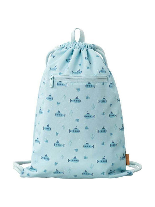 Kids Beach Bag Beige 38x27cm