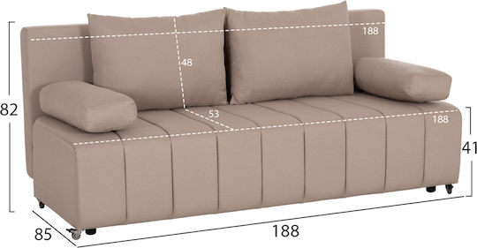 Kend Τριθέσιος Καναπές Κρεβάτι 188x85x82εκ. Kend Τριθέσιος Καναπές Κρεβάτι 188x85x82εκ.