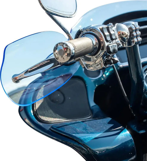 Klock Werks Schutzhülsen Kws-01-0128-23 Flare Ice Harley Davidson Fltrxse 1977 Abs 24 Blau