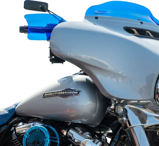 Klock Werks Handguards Kws-01-0133-23 Flare Harley Davidson Fltrxse 1977 Abs 24 Blue