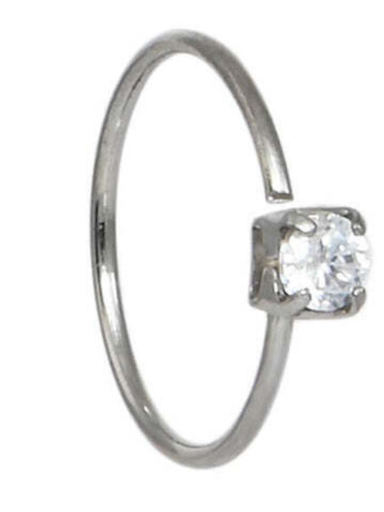 Asimi Body Piercing Обеца Обръч За Нос 8 x 0.6mm Asimi Body Piercing Обеца Обръч За Нос 8 x 0.6mm