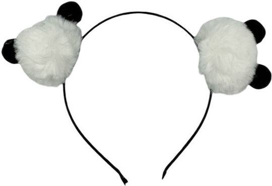 Лента за коса Фу̀нда Pom Pom Синя