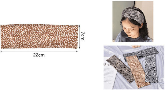 Лента за коса Animal Print 22x7см