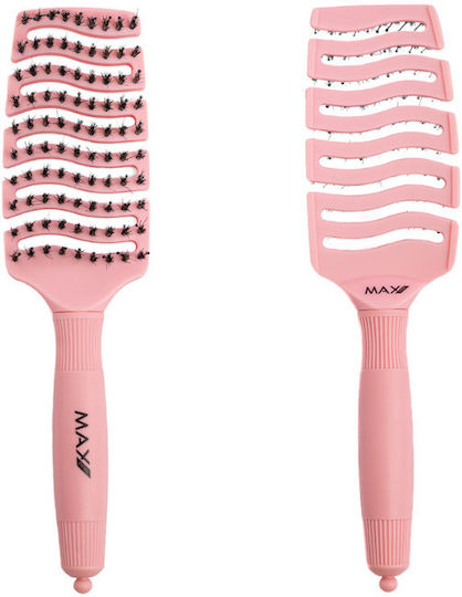 Max Pro Green Hair Brush