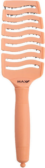 Max Pro Hair Brush Orange