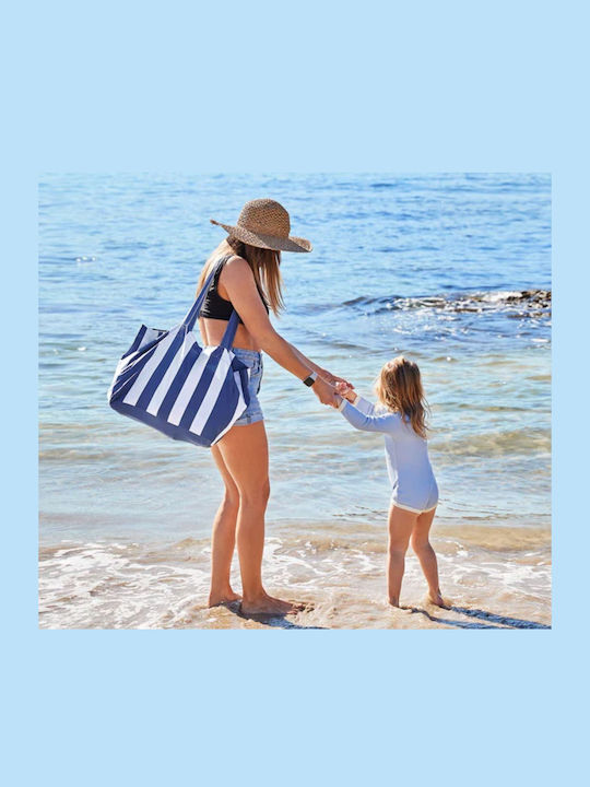 Fabric Beach Bag Beige
