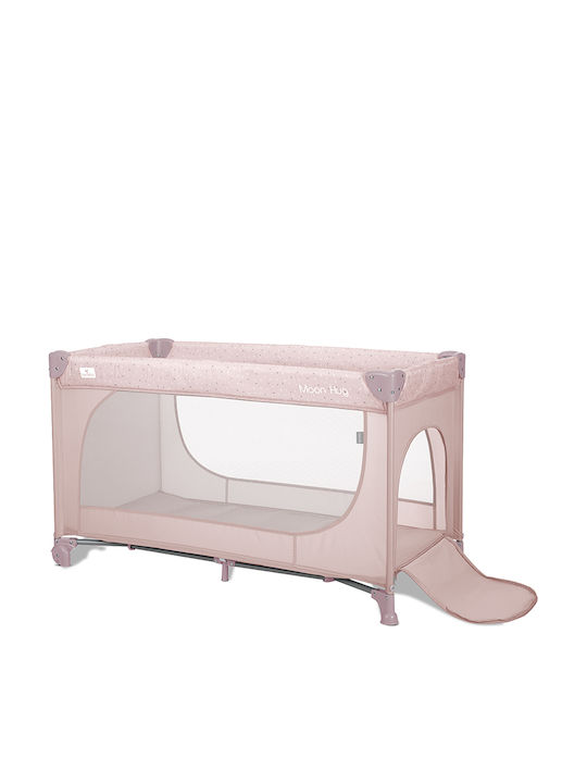 Lorelli Moon Hug One Touch Laufstall mit Matratze Rosa