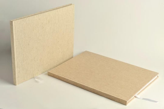 Beauty Home Hochzeitswunschbücher Leinen Dunkel Grau
