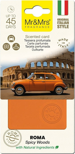 Aromatic Card Roma Orange La Dolce Vita Mr&mrs Fragrance