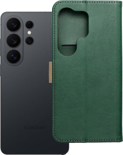 Flip Case Motorola G67 G77 Book Grün Gold
