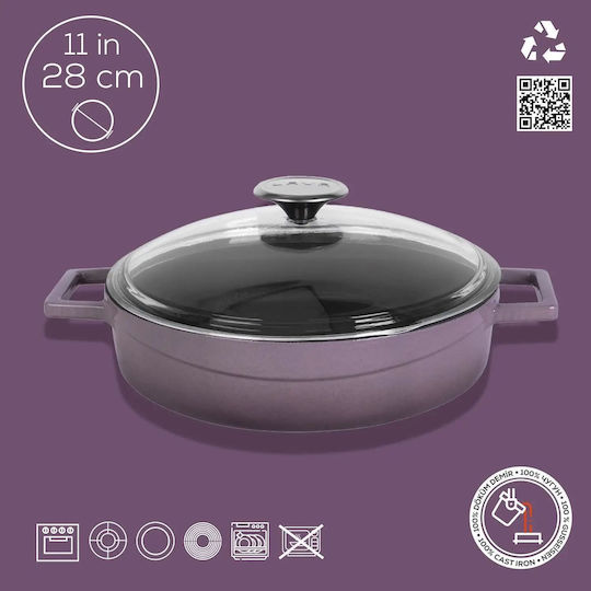 Lava Плитка Тенджера от Чугун 3.5л / 28см