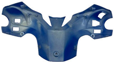 Back Blue Plastic Motorcycle Handlebar Electric Scooter Electro Action 25